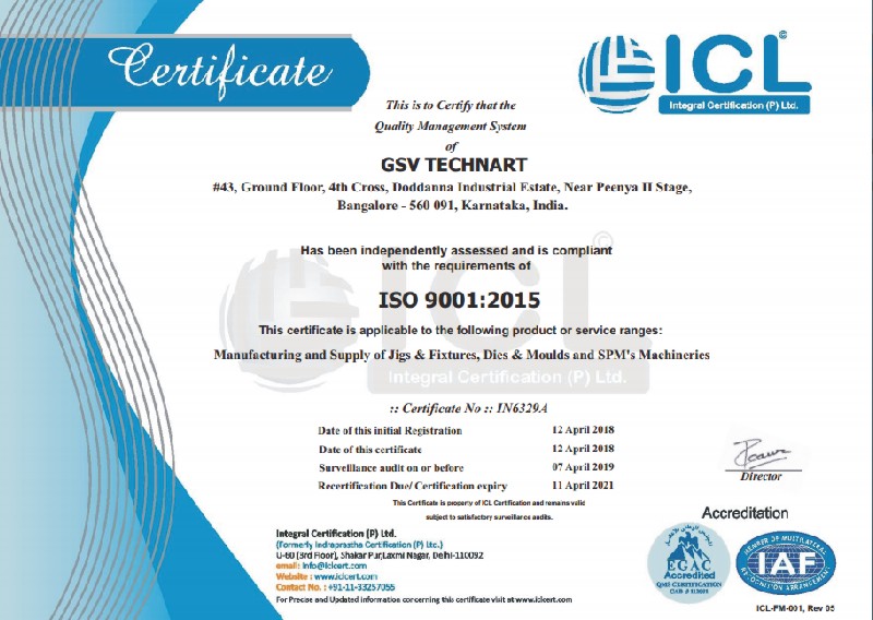 ISO Certificate